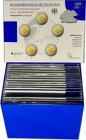 BRD. 
Lot von 16 Blistern mit je 5x 2 Euro A-J Gedenkmünzensets aus der Serie 'Bundesländer', 2006 Schleswig Holstein / 2007 Mecklenburg-Vorpommern /...