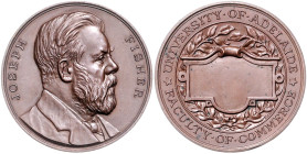 Australien. 
George V. 1910-1936. Bronzemedaille o.J. (v. Wyon) Prämie der Universität von Adelaide. 38,3&nbsp;mm, 32,20&nbsp;g. . 

 vz