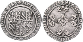 Belgien-Brabant. 
Karl der Kühne 1467-1477. 2 Patard o.J. van&nbsp;Geldern-Hoc&nbsp;23-1. . 

 f.vz