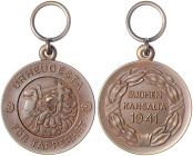 Finnland. 
Alexander III. von Russland 1881-1894. Lot von 3 Stücken: 1 Markka 1892 u. NIKOLAUS II. 1894-1917: Penni 1899 und dazu Bronzemedaille 1941...