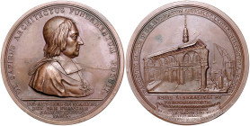 Frankreich. 
Ludwig XIV. 1643-1715. Bronzemedaille 1702 (erneut geprägt vor 1832) (v. Roussel) auf Louis-Antoine de Noailles, Erzbischof von Paris un...