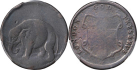 Undated (ca. 1694) London Elephant Token. Hodder 2-B, W-12040. Rarity-2. GOD PRESERVE LONDON. Thick Planchet. VG Details--Cleaned (PCGS).

PCGS# 55....
