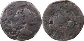 1795 Liberty Cap Cent. S-78, B-8. Rarity-1. Plain Edge. Poor/Fair Details--Excessive Corrosion (PCGS).

PCGS# 35729. NGC ID: 223T.