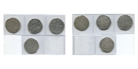 BRABANT, Duché, Philippe IV (1621-1665), lot de 4 patagons, 1624, 1625, 1630 et 1643, Bruxelles. G.H. 329-3. Fine - Very Fine.