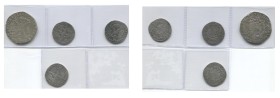 TOURNAI, Seigneurie, Albert et Isabelle (1598-1621), lot de 4 p.: patagon, 1620; quart de patagon, s.d., 1616 (2). G.H. 311-7b, 313-7a, 313-7b. Fine -...