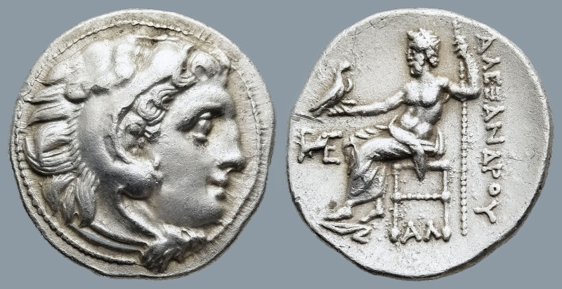 KINGS of MACEDON. Alexander III the Great (336-323 BC). Kolophon, struck under A...