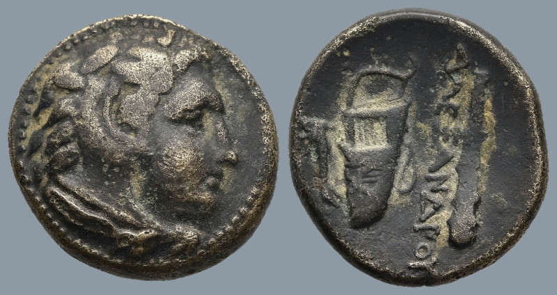 KINGS of MACEDON. Alexander III 'the Great' (336-323 BC). Uncertain mint
AE Uni...