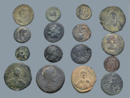 16 pieces mixed coins / SOLD AS SEEN, NO RETURN!