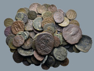 100 pieces mixed coins / SOLD AS SEEN, NO RETURN!