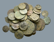 50 pieces mixed coins / SOLD AS SEEN, NO RETURN!