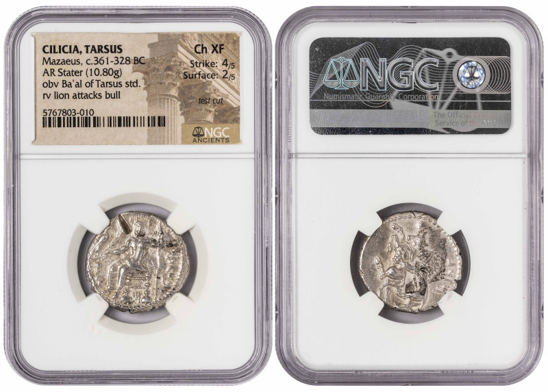 Ancient Greece. Cilicia, Tartus. Stater. 361-328 BC. NGC Choice XF

CILICIA. T...