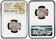 Ancient Greece, Athens. Tetradrachm 440-404 BC. NGC XF 4/5, 2/5.