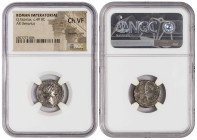 Roman Imperatorial. Denarius 49 BC. Q. Sucinius, time of Julius Caesar. NGC Choice VF