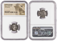 Roman Empire Denarius 54-68 AD Nero. NGC XF
