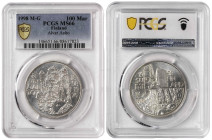 Finland 100 Markkaa 1998 M-G. PCGS MS 66