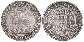 Germany Stolberg-Stolberg 2/3 Thaler 1733 IIG