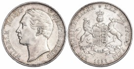 Germany Wurttemberg 1 Thaler 1858