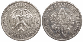 Germany Weimar Republic 5 Mark 1928-G
