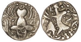India - Kidarite base gold Dinar 5th century