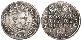 Poland 3 Groszy 1585 Stephen