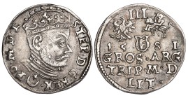 Poland - Lithuania 3 Groszy 1581 Stephen