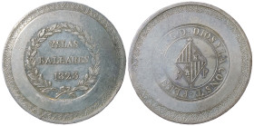 Spain 5 Pesetas 1823