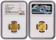Italian States. Venice. ZECCHINO. Ducat. 1789-1797. NGC UNC Details. Gold coin