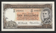 Australia 10 Shillings ND (1961-1965)