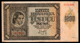 Croatia 1000 Kuna 1941