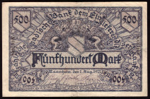 Germany Baden 500 Mark 1922