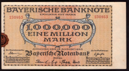 Germany Bayern 1.000.000 Mark 1923