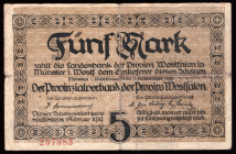 Germany Westfalen 20 Mark 1918