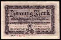 Germany Westfalen 50 Mark 1918