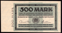 Germany Westfalen 1000 Mark 1922