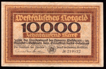 Germany Westfalen 1 Million Mark 1923
