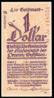 Germany Westfalen 4.20 Goldmark = 1 Dollar 1923