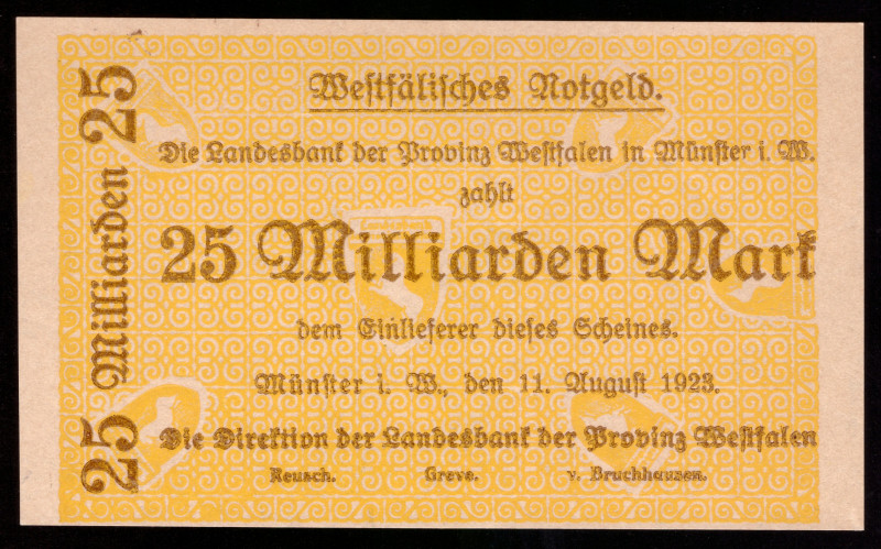 Germany Westfalen 50 Milliarden Mark 1923

WFA-26 ( Grabowski ); AU