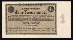 Germany 1 Rentenmark 1923