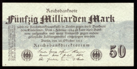 Germany 50 Milliarden Mark 1923