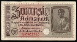 Germany 20 Reichsmark Occupation Territories WWII 1940-45