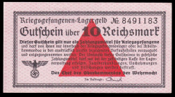 Germany Lagergeld 10 Reichsmark 1939-48