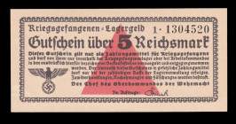 Germany Lagergeld 5 Reichsmark 1939-47
