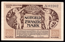 Germany Kusel 20 Mark 1919
