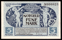 Germany Kusel 5 Mark 1919