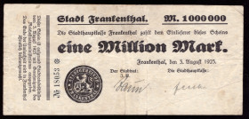 Germany Frankenthal 1.000.000 Mark 1923