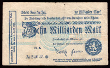 Germany Frankenthal 10 Milliardnen Mark 1923