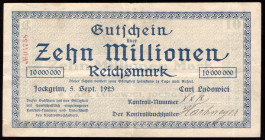 Germany Jockgrim 10.000.000 Reichsmark 1923