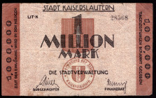 Germany Kaiserslautern 1 Million Mark 1923