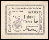 Germany Landstuhl 500.000 Mark 1923