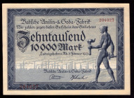 Germany Ludwigshafen 10.000 Mark 1923